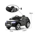 Coche infantil eléctrico Audi Q5 con licencia - imagen 5