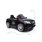Coche infantil eléctrico Estilo Mercedes SL Roadster - imagen 14