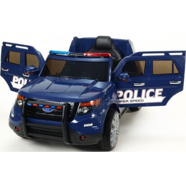 Coche infantil eléctrico Policía todoterreno