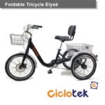 Triciclo Eléctrico Plegable CicloTEK Elyse