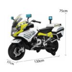 Moto infantil eléctrica de Guardia Civil de Tráfico 12V BMW R1200 (con licencia) - imagen 3