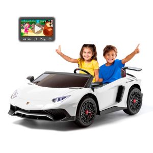 Coche infantil eléctrico Lamborghini Aventador SV