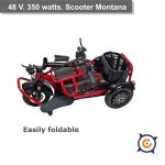 Silla 3 ruedas Scooter CicloTEK Montana 48V/350W - imagen 4