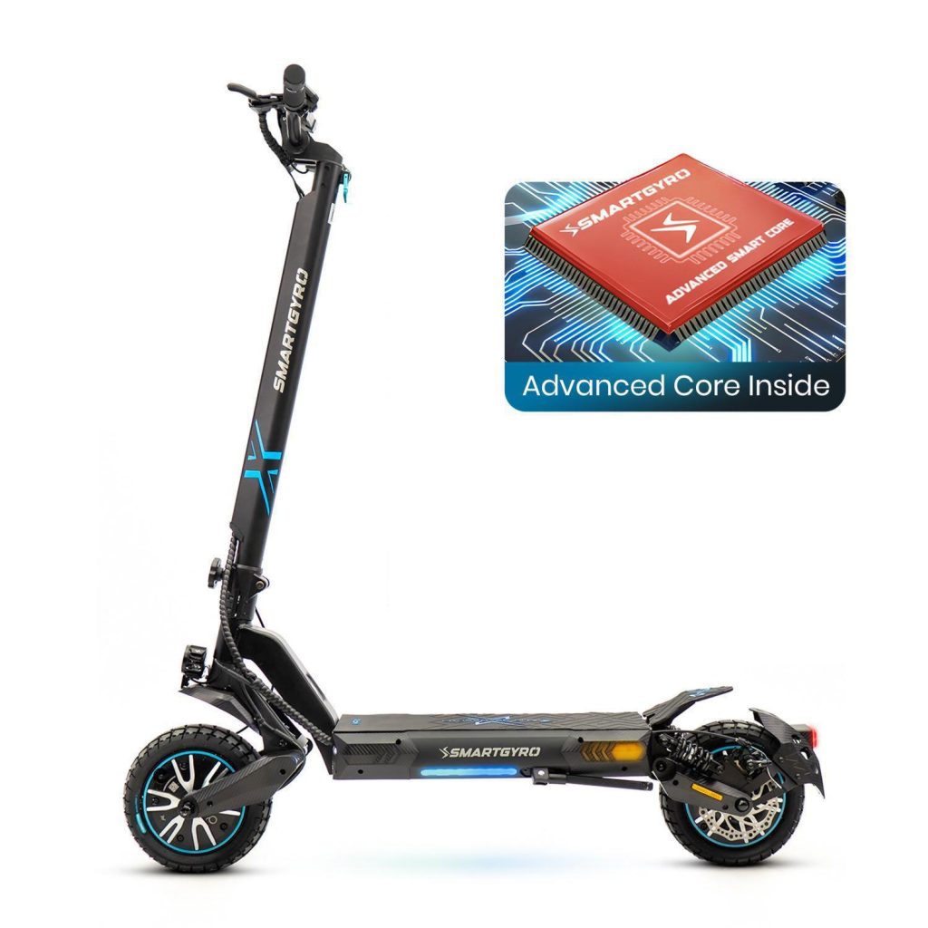 Patinete eléctrico SMARTGYRO CrossOver Dual Max 2 (Certificado)