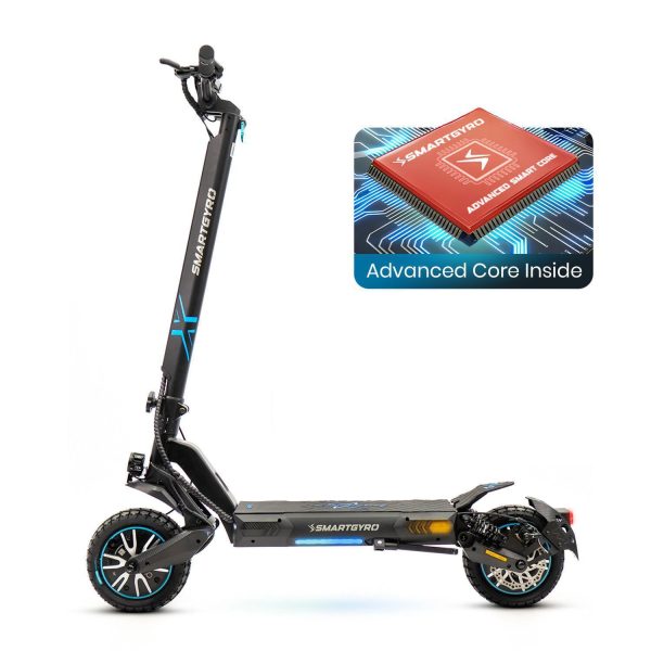 Patinete eléctrico SMARTGYRO CrossOver Dual Max 2 (Certificado)