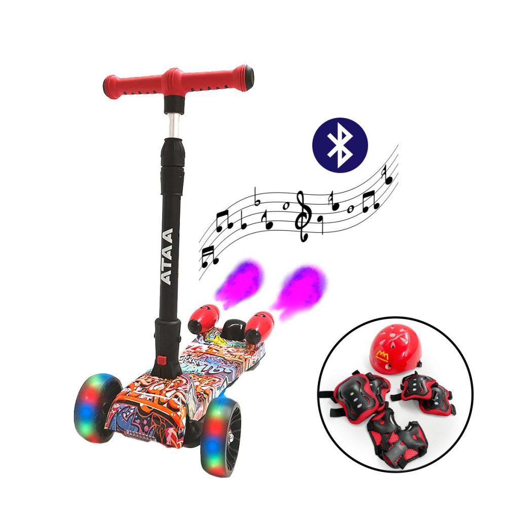 Patinete infantil Shuttle PREMIUM con humo