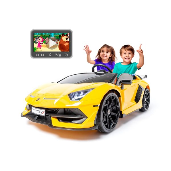 Coche infantil eléctrico Lamborghini Aventador 24v